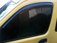 Renault Kangoo 1998-2008 гг. Ветровики на окна 8 см (2 шт, DDU) фото 3