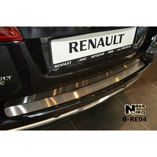 Накладка на задний бампер Nataniko (нержавейка) Renault Koleos 2008-2016 гг.