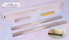 Renault Koleos 2008-2016 гг. Накладки на пороги Nataniko (4 шт., нержавейка) фото 2