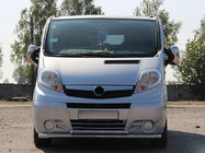 Renault Trafic 2001-2015 гг. Передняя защита ST014 (нержавейка) фото 5