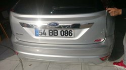 Накладка на крышку багажника (HB, нерж. сталь) фото 3