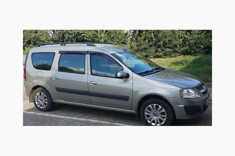 Renault Logan MCV 2005-2013 гг. Ветровики на окна (4 шт, HEKO) Image