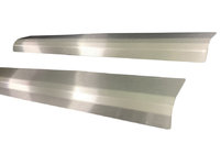 Renault Trafic 2001-2015 гг. Накладки на пороги Elite (2 шт, нержавеющая сталь) фото 1