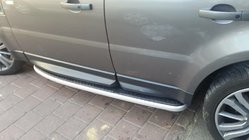 Range Rover Sport 2005-2013 гг. Боковые пороги (2 шт., алюминий) фото 6