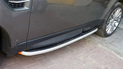 Range Rover Sport 2005-2013 гг. Боковые пороги (2 шт., алюминий) фото 1