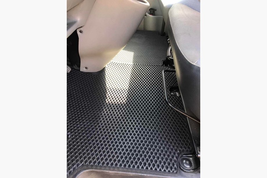 Opel Vivaro 2001-2015 коврики EVA 1+1 (синие) Image