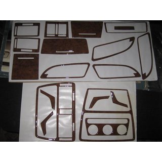 АКЦИЯ! Накладки на панель под дерево Skoda Octavia II A5 2006-2010 гг.