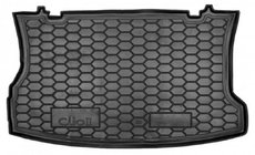 Renault Clio II 1998-2005 гг. Коврик багажника HB/3D (Autogumm, резина) фото 1