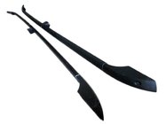 РАСПРОДАЖА!!! Черные рейлинги (металлические ножки) фото 1