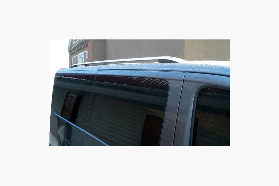 Fiat Scudo 2007-2015 гг. Рейлинги Skyport (серый матовый) Короткая База Фото 2