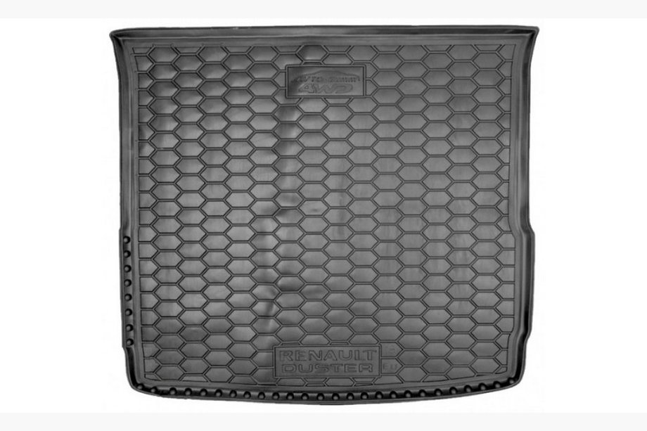 Renault Duster 2018-2024 гг. Коврик багажника 4WD (Autogumm, пластик) Image