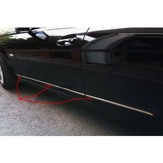 РАСПРОДАЖА! Накладки на дверные молдинги из нержавейки Mercedes C-class W204 2007-2015 гг. фото 1