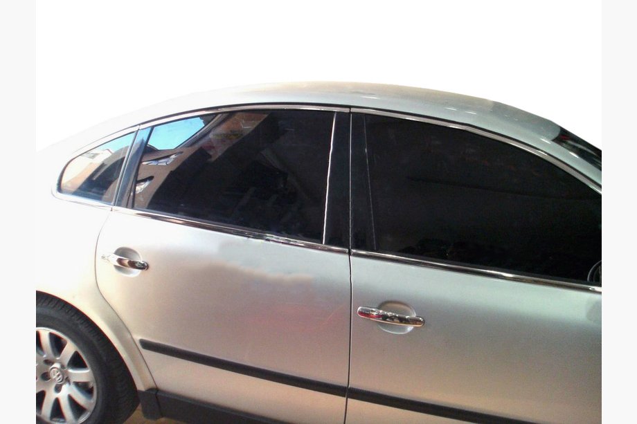 Верхняя Накладка на Двери (6 шт, Нержавеющая Сталь) Image