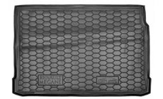 Renault Megane II 2004-2009 гг. Коврик багажника HB 2002+ (Autogumm, пластик) фото 1