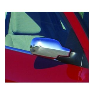 Накладки на Зеркала (2 шт, пластик) Renault Clio III 2005-2012 гг.