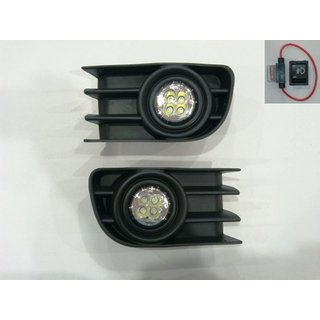 Противотуманные фары LED (Модель 2004-2006) Renault Megane II 2004-2009 гг.