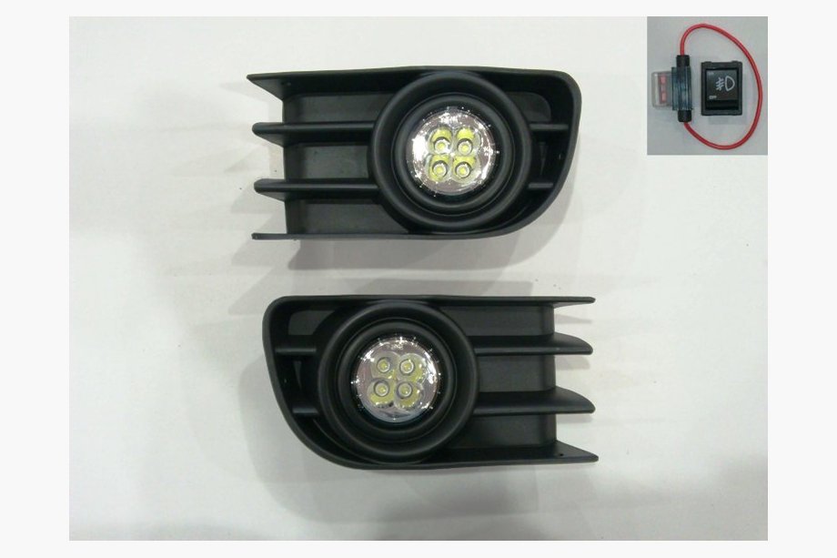 Renault Megane II 2004-2009 гг. Противотуманные фары LED (Модель 2004-2006) Image