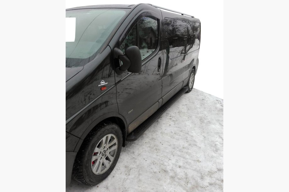 Боковые Подножки Allmond Black (2 шт., Алюминий) Image