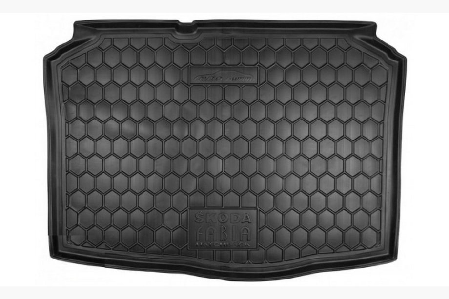 Skoda Fabia 2007-2014 гг. Коврик Багажника HB (Autogumm, Пластик) Image