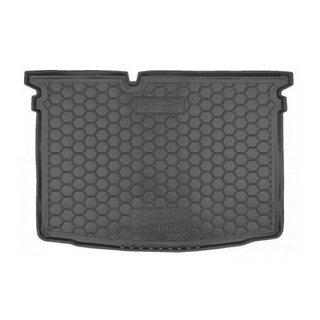 Коврик багажника HB 2015+ (Autogumm, пластик) Skoda Fabia 2014-2021 гг.