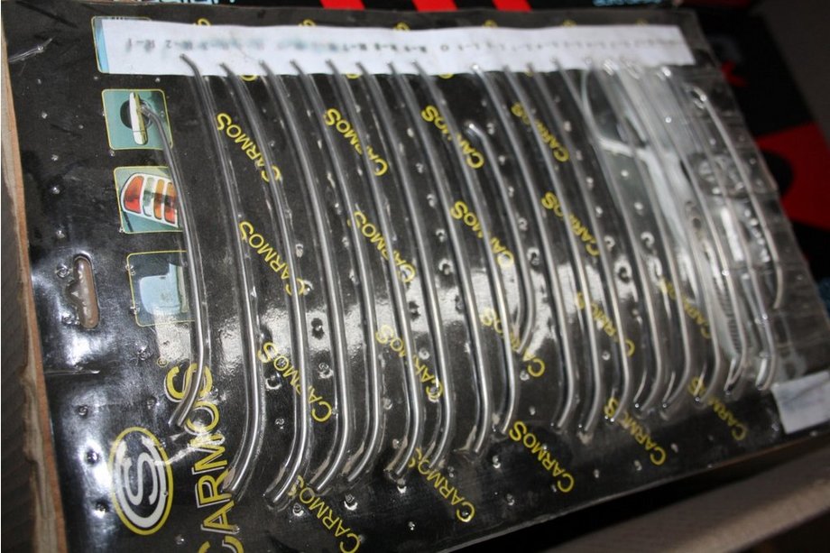 Skoda Octavia II A5 2010-2013 гг. Хромированные накладки на решетку радиатора (нержавейка) Image