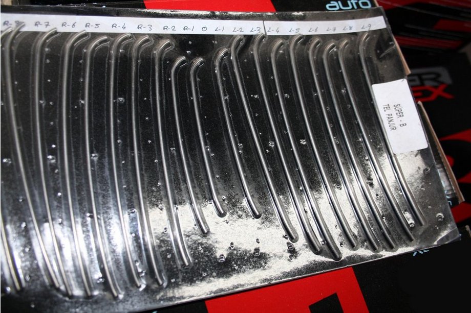 Skoda Superb 2009-2015 гг. Хромированные накладки на решетку радиатора (нержавейка) Image