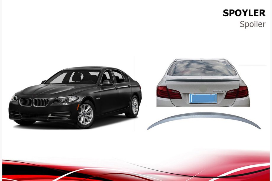 BMW 5 серия F10/F11 2010–2016 гг. Спойлер Niken (под покраску) Image