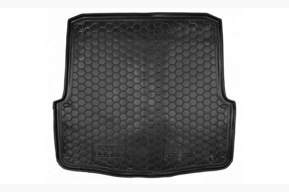 Skoda Octavia II A5 2006-2010 гг. Коврик багажника SW (Autogumm, пластик) Image