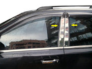 Накладки на дверные стойки из нержавеющей стали (6 шт) фото 1