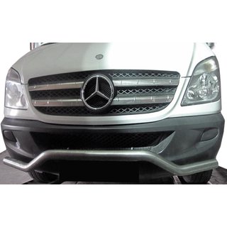 Передняя нижняя дуга MBSP.07.F3-04.6 (нерж. сталь) Mercedes Sprinter W906 2006-2018 гг. фото 4