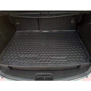 Коврик багажника с органайзером (Autogumm, пластик) SsangYong Kyron 2005-2014 гг.