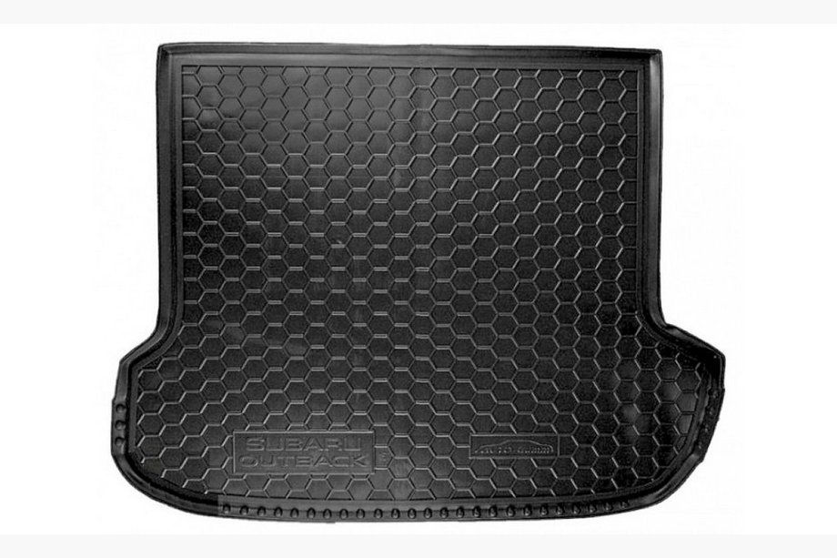 Subaru Outback 2014-2019 гг. Коврик багажника резиновый Image