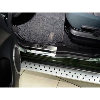 Накладки на пороги Natanika Premium (4 шт, нержавейка) Suzuki Grand Vitara 2005-2017 гг.