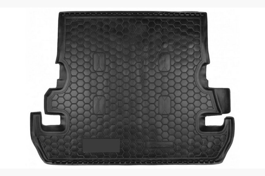 Toyota Land Cruiser 200 2007-2021 гг. Коврик в багажник резиновый (Autogumm, 7 мест) Image