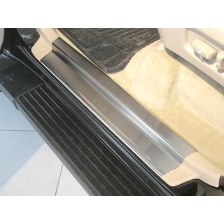 Накладки на пороги Natanika Premium (4 шт, нержавейка) Toyota Land Cruiser 100 1998-2007 гг.