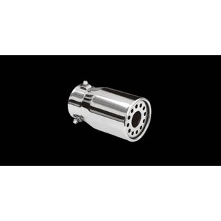 Насадка на глушитель (нержавейка) Toyota Land Cruiser Prado 120 2002-2009 гг.