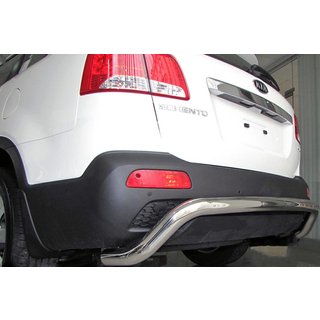 Задняя дуга AK007 (нержавейка) фото 1