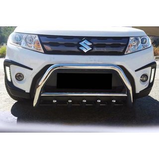 Suzuki Vitara 2015↗ Кенгурятник WT003 (нерж)