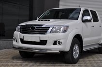 Передняя защита ST008 (нержавейка) фото 2 Передняя защита ST008 (нержавейка) фото 2