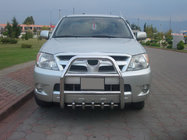 Кенгурятник QT007 (нержавейка) фото 3