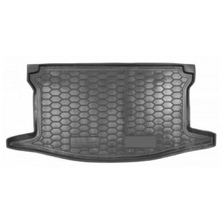 Коврик багажника 2015+ нижняя полка (Autogumm, пластик) Toyota Yaris 2010-2020 гг.