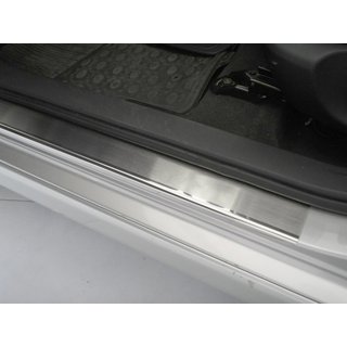 Накладки на Пороги Nataniko (4 шт., Нержавейка) Toyota Auris 2007-2012 гг.