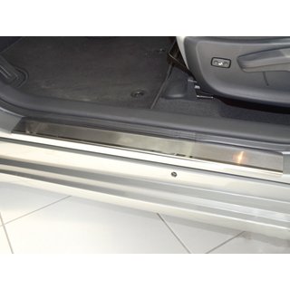 Накладки на Пороги Nataniko (4 шт., Нержавейка) Toyota Avensis 2009-2018 гг.