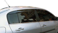 Наружные молдинги окон нержавейка (4 шт) фото 3