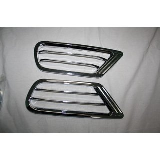 Накладки на задние воздуховоды (2 шт., пластик) Lexus LX470 1998-2007 гг.