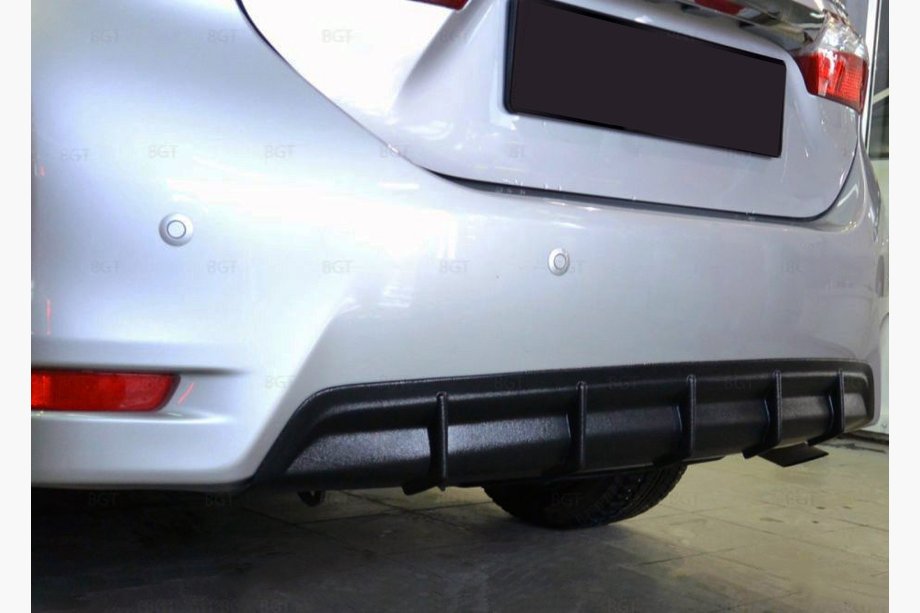 Toyota Corolla 2013-2019 гг. Задний диффузор (Meliset) Image