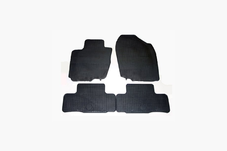 Toyota Rav 4 2006-2013 гг. Резиновые коврики (4 шт, Doma) Image