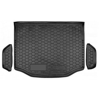 Полноразмерный коврик багажника (Autogumm, пластик) Toyota Rav 4 2013-2018 гг.