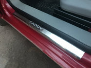 Volkswagen Caddy 2004-2010 гг. Накладки на дверные пороги Natanika Standard (4 шт, нержавейка) фото 1