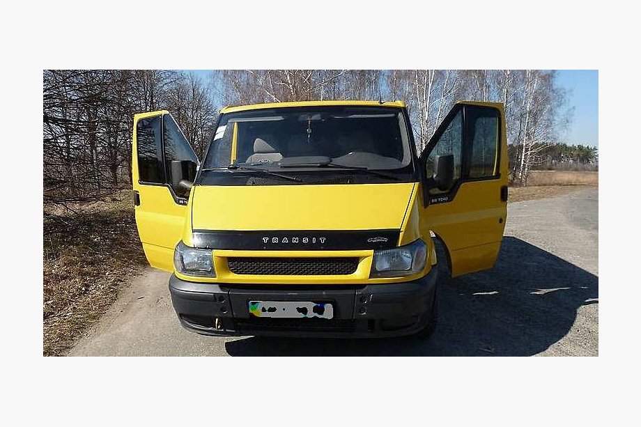 Ford Transit 2000-2014 гг. Дефлектор капота 2000-2006 VIP Image